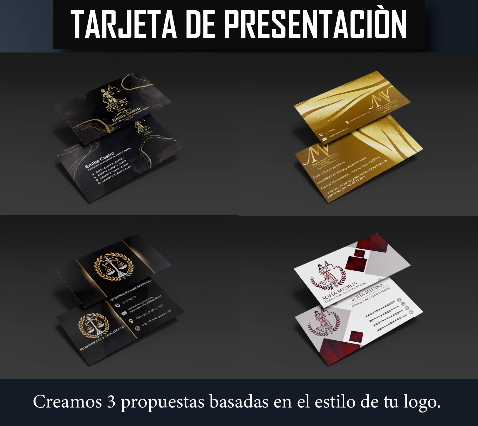 Ejemplo Tarjeta de Presentación